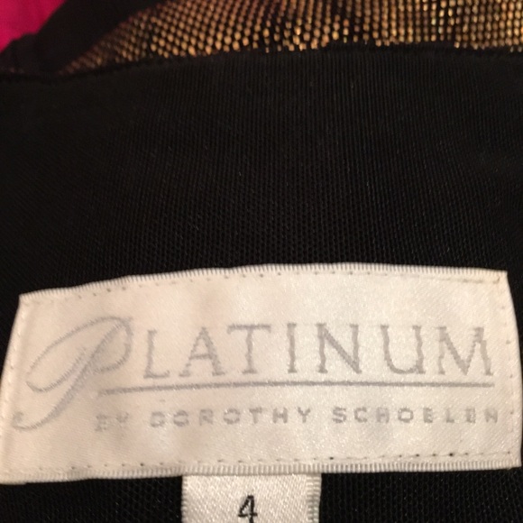 Vintage Platinum Dorothy Schoelen dress w/blouse - Picture 3 of 10